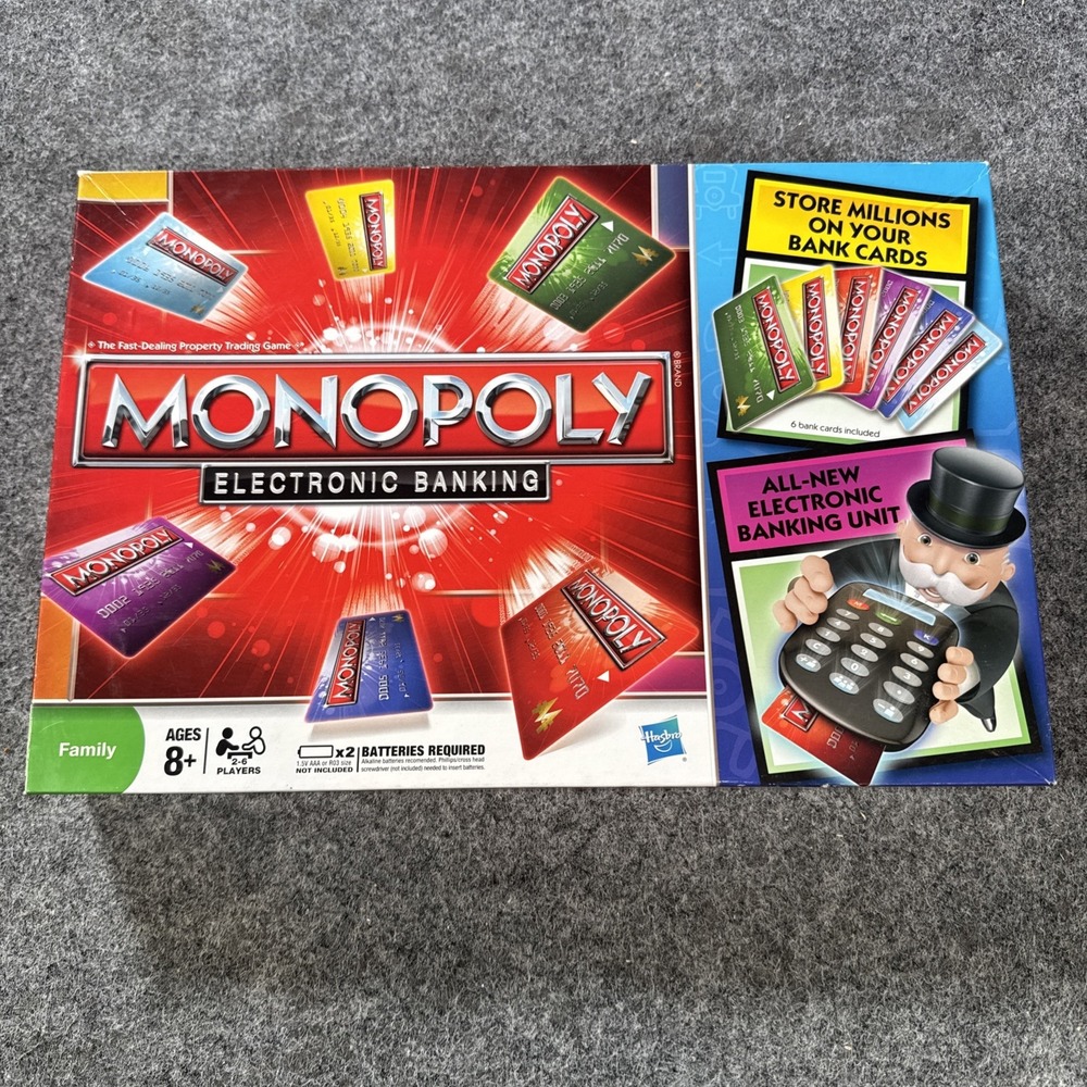 Monopoly Electronic Banking Hasbro Gaming 2011 TESTED WORKS